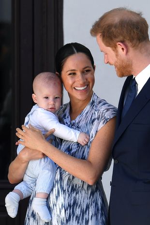 Harry and Meghan are said to have shared a picture of their newborn Lili with the royal family through a WhatsApp chat ( Image: Getty Images)